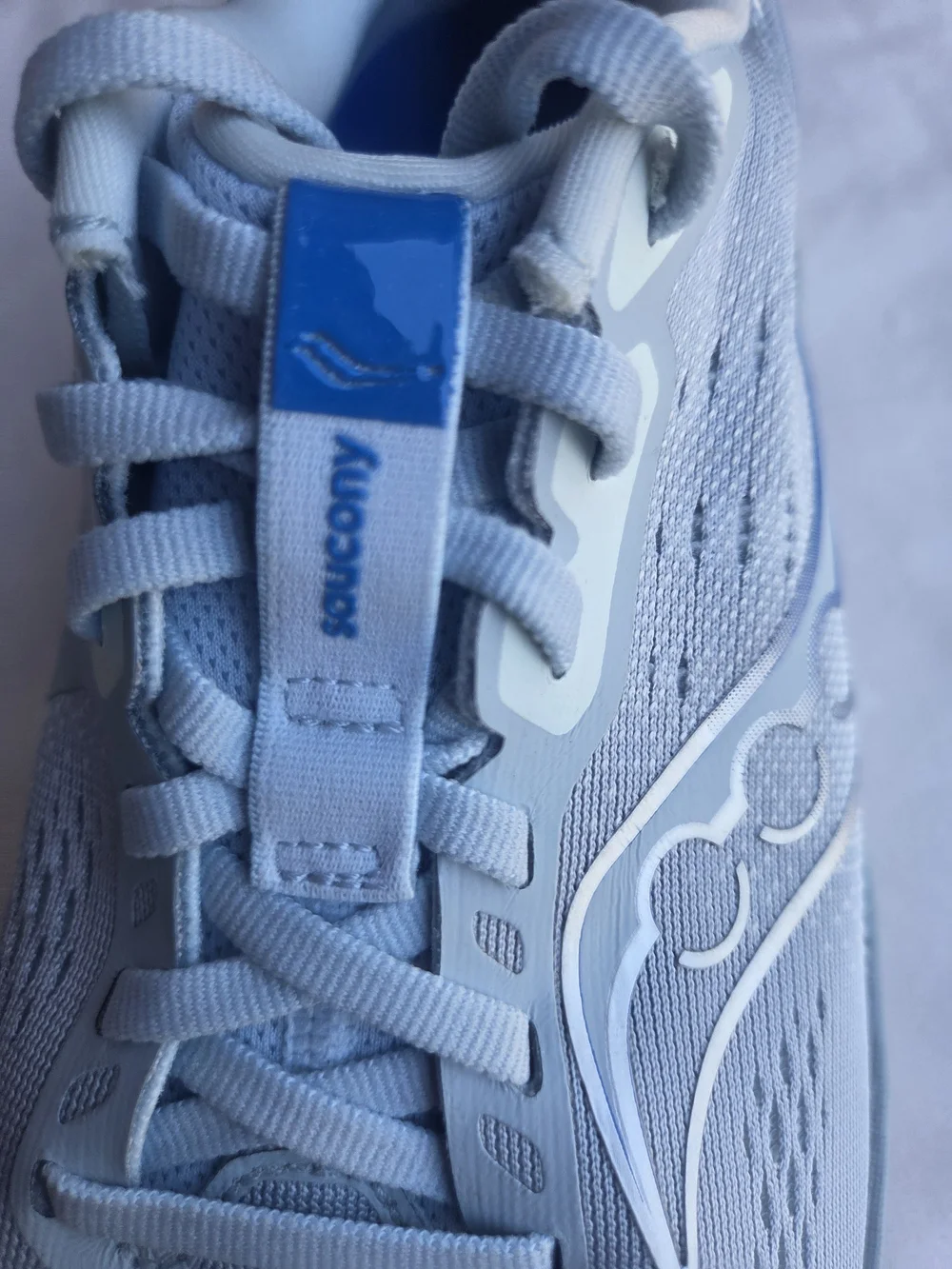 Saucony Ride 18 Women’s Running Shoes US 10 UK 8 Blue Gray